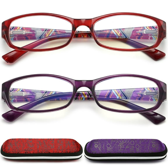 Yapzor Blue Light Glasses for Women Men Blocking UV400 Anti Eyestrain Computer Gaming Reading Glasses with Round Lens Shape Full Rim Metal Frame Flexible Memory Temples Yapzor Blue Light Glasses for Women Men Blocking UV400 Anti Eyestrain Computer Gaming Reading Glasses with Round Lens Shape Full Rim Metal Frame Flexible Memory Temples